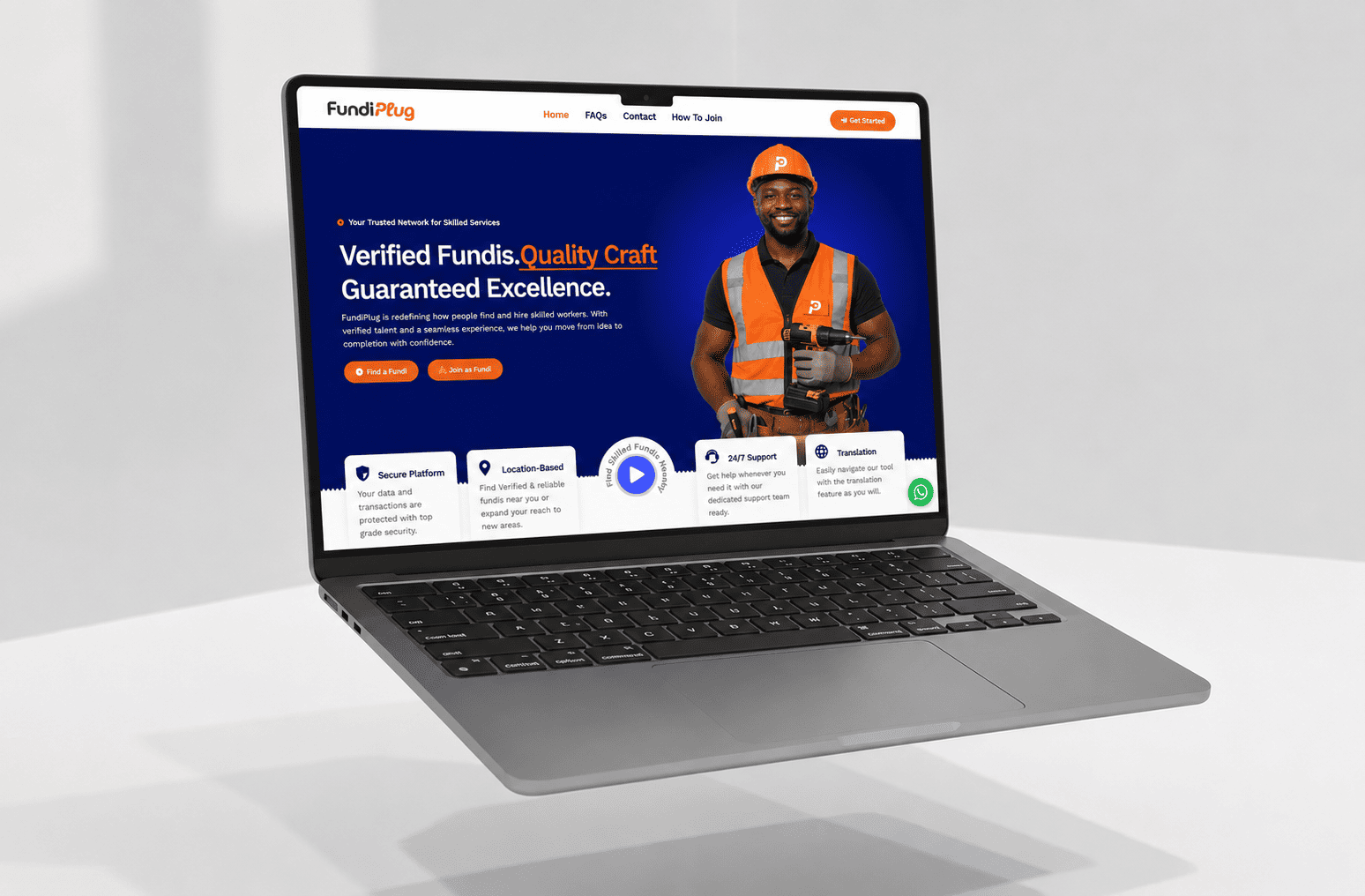 FundiPlug is a digital marketplace that connects clients with skilled and verified fundis, making it easier to find, hire, communicate with, and manage trusted service providers for a wide range of jobs.